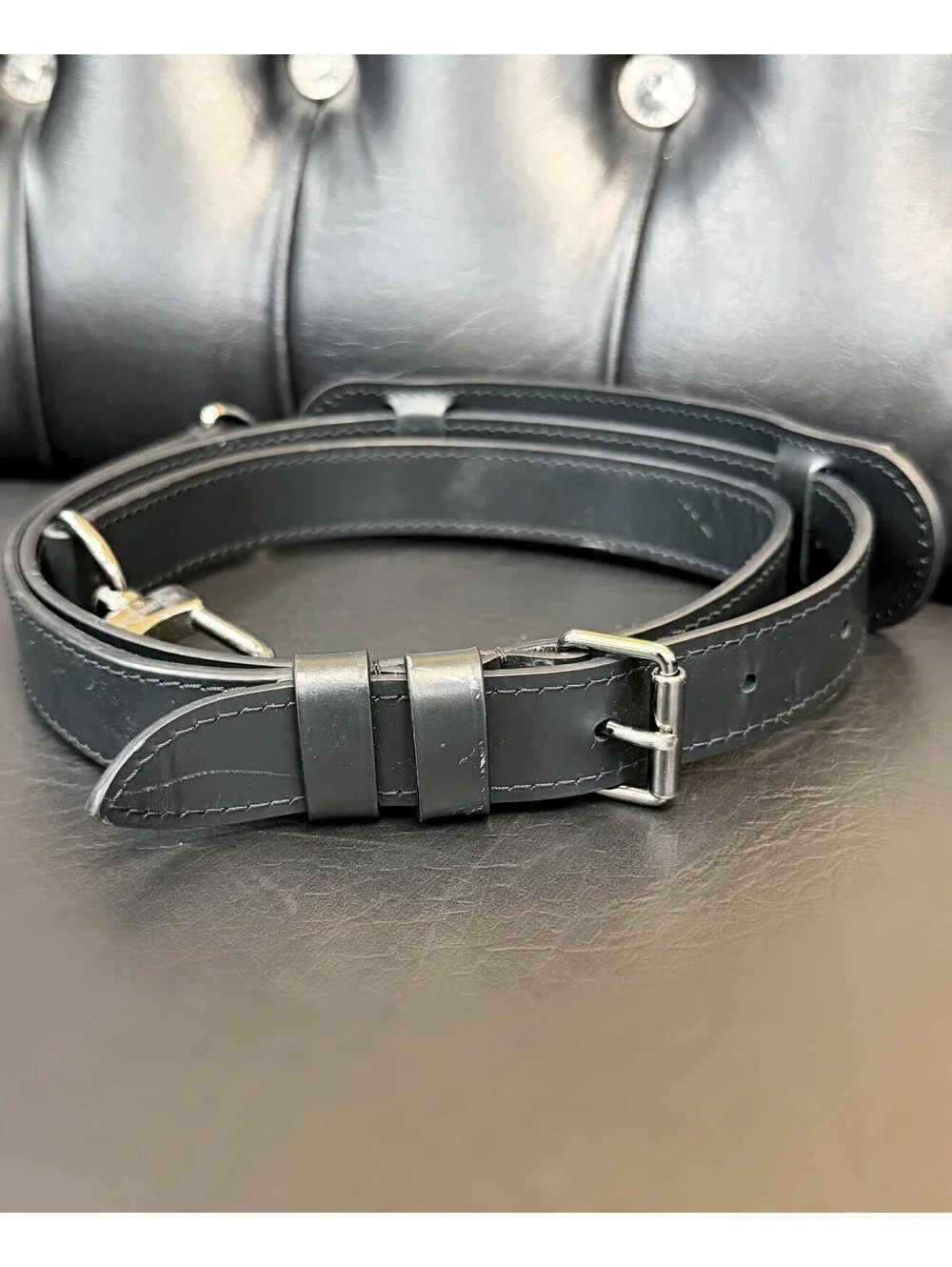Louis Vuitton Monogram Eclipse Keepall 55 Bandouliere Duffle